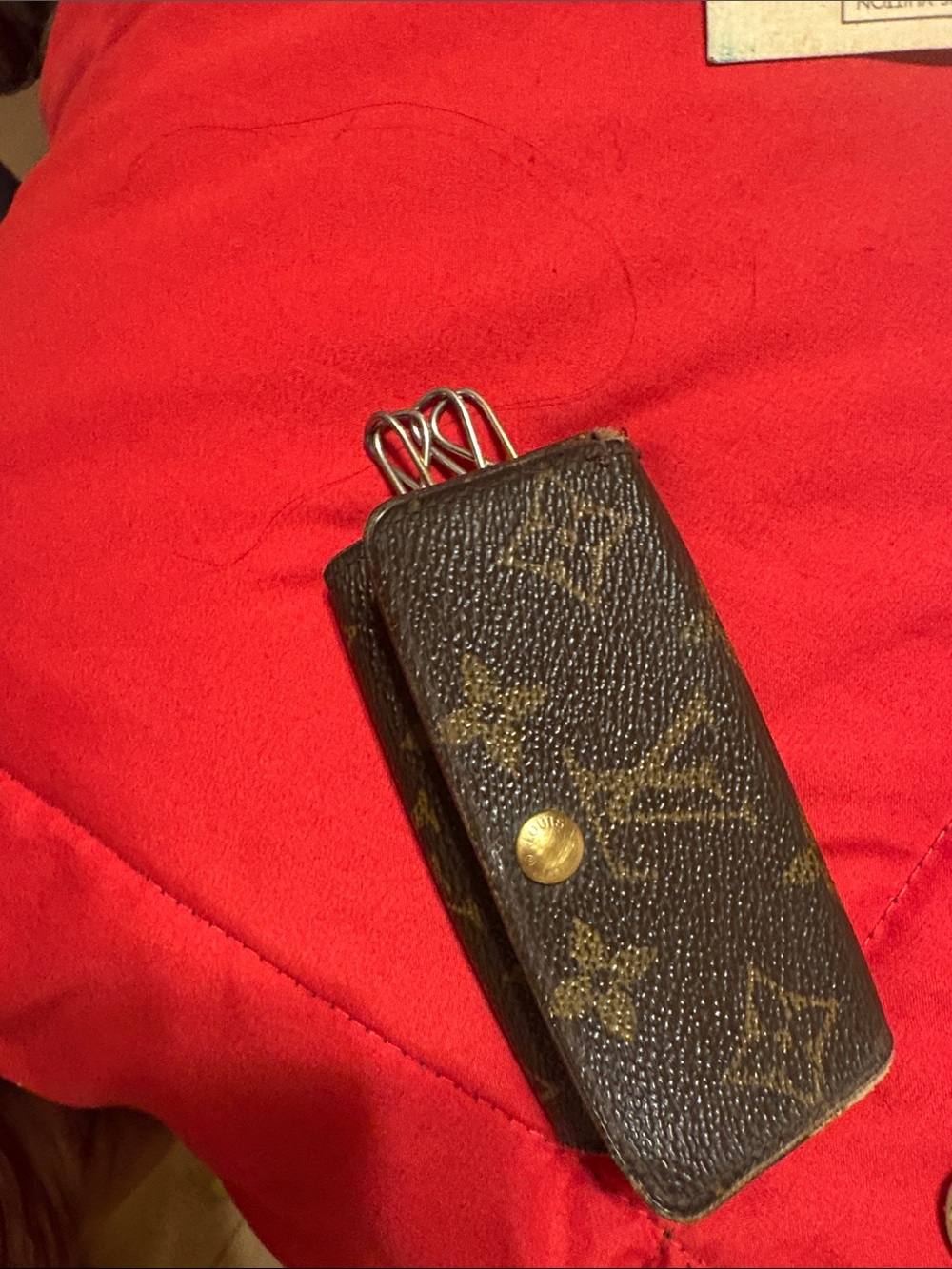Louis Vuitton Brown Monogram Key Holder